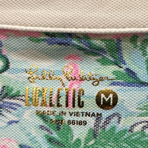 Lilly Pulitzer Green and Pink Tropical Dress - Picture 5 of 10